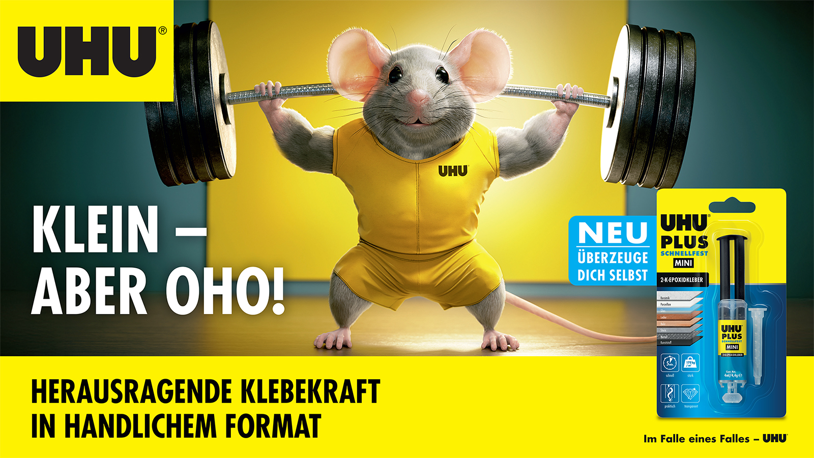Klein - aber oho!