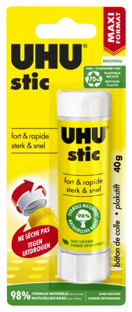 36802-Article-pack-shot-front-straight-en-412-UHU-40G-FR-NL-STICRECYCLED