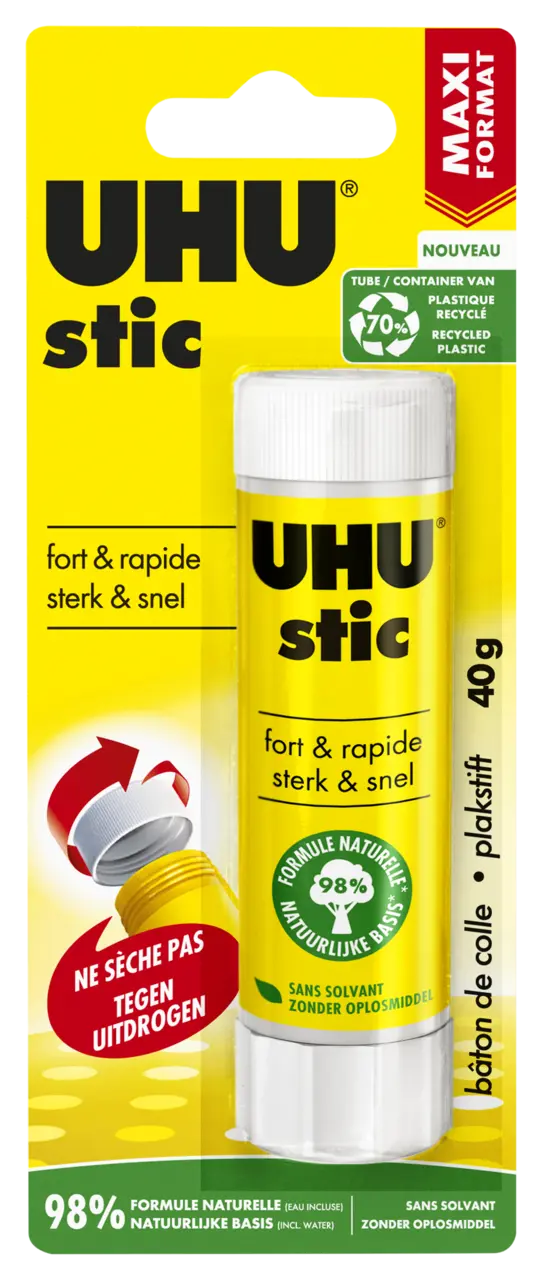 36802-Article-pack-shot-front-straight-en-412-UHU-40G-FR-NL-STICRECYCLED