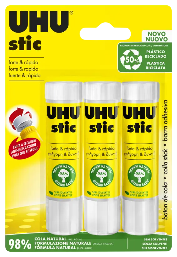 35542-Article-pack-shot-front-straight-en-221-UHU-3x21G-L081-ES-PT-IT-STIC3x21G50-RECYCLED