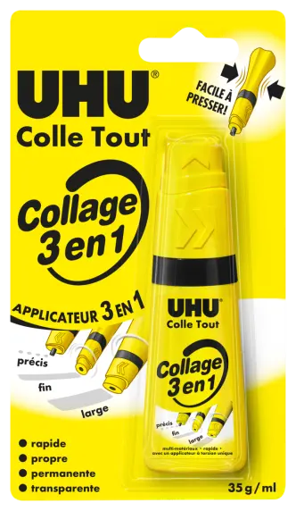 Uhu Tube De Colle Universelle De Montage à Haute Résistance