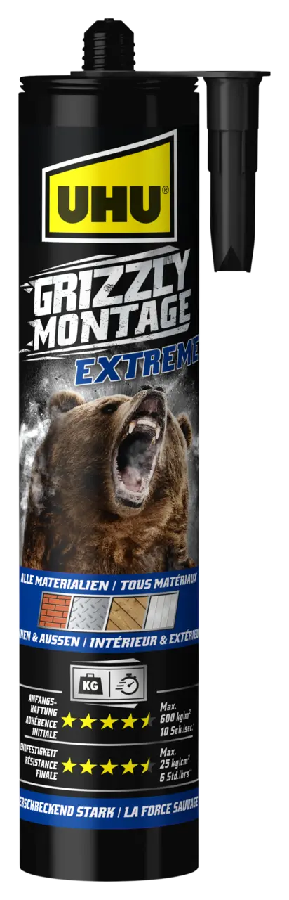 KRAFTKLEBER TRANSPARENT, EXTREM starker Kleber für höchste Festigkeit, Alleskleb EUR 18,39