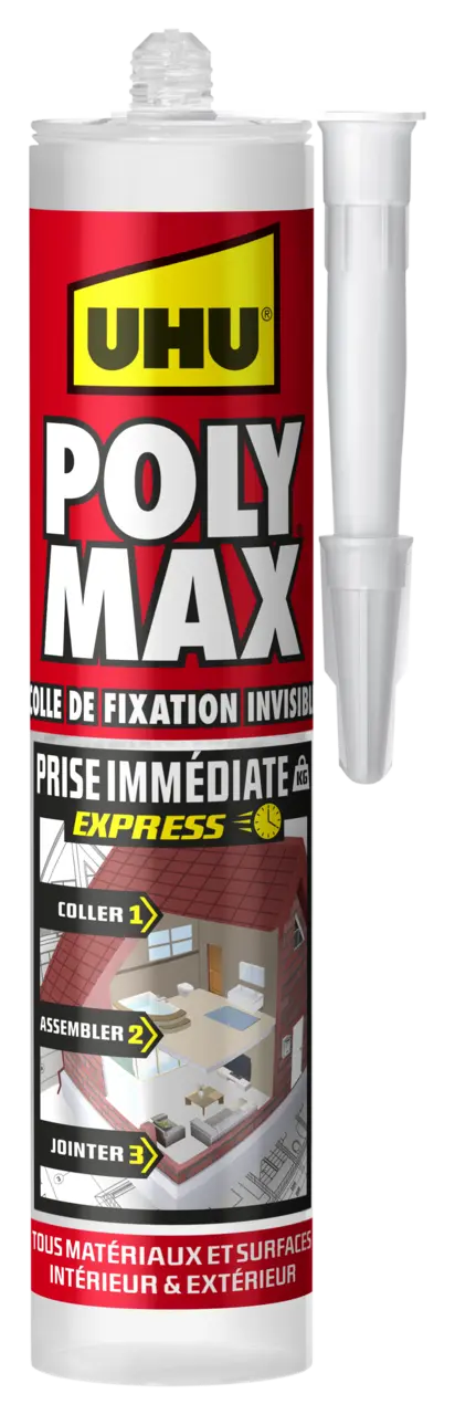 33880-Article-pack-shot-front-straight-en-826-UHU-300g-FR-POLYMAXpriseimmdiatecartouchetransparente