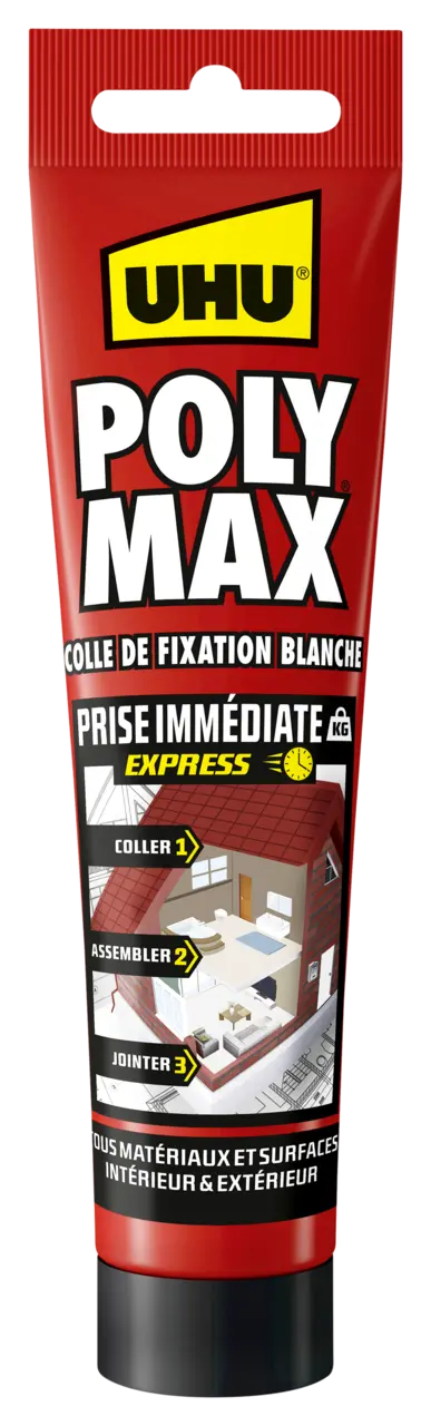 33806-Article-pack-shot-front-straight-en-864-UHU-165g-FR-POLYMAXPriseimmdiatetubeblanc