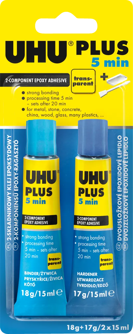 40381-UHU-PLUS-5-min-2-COMPONENT-EPOXY-ADHESIVE-blister-2x15-ml-EN-PL-CS-SK-HU-C-NR-16360