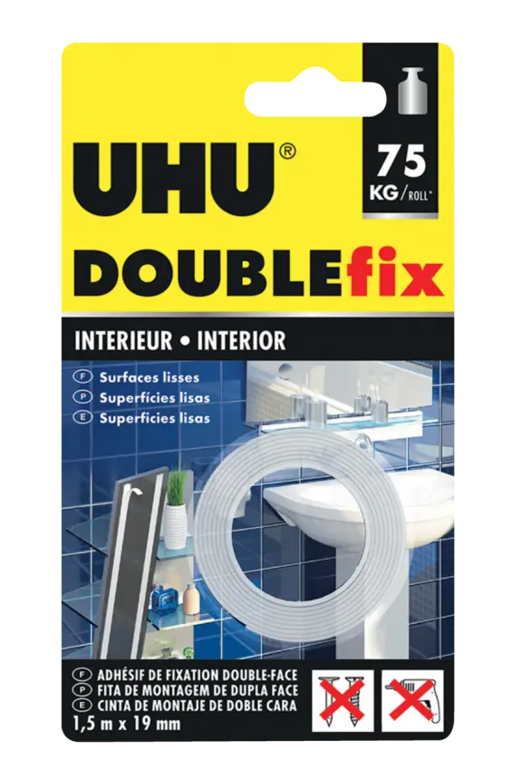 UHU  DOUBLEFIX INTERIORES