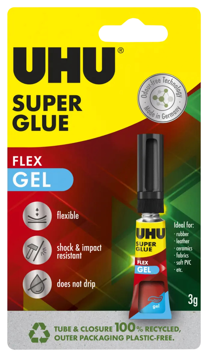 UHU 45570 Super Colla Istantanea 3g | Ugello Di Precisione | Per Ceramica Plastica Metallo Legno Modellismo - 5