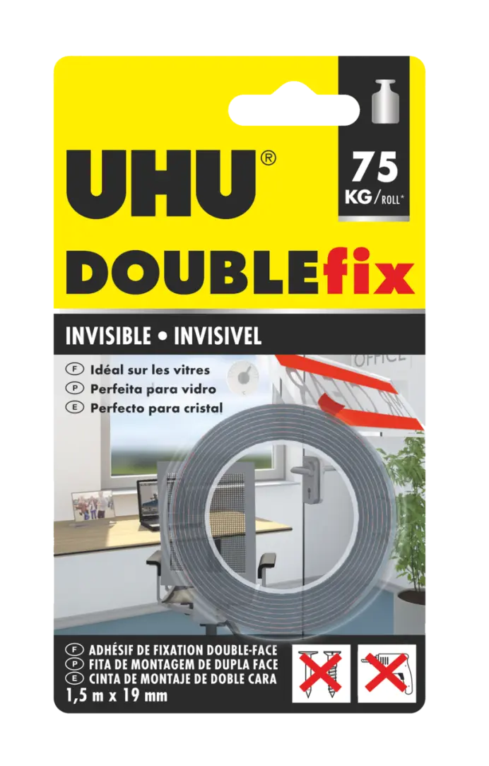 UHU Patafix 50g – 80 Pastiglie Adesive Rimovibili Per Poster E Decorazioni