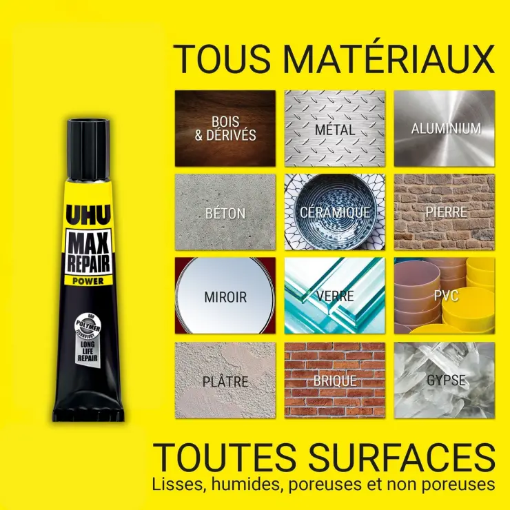 UHU | UHU Max Repair – La colle universelle pour toutes vos réparations