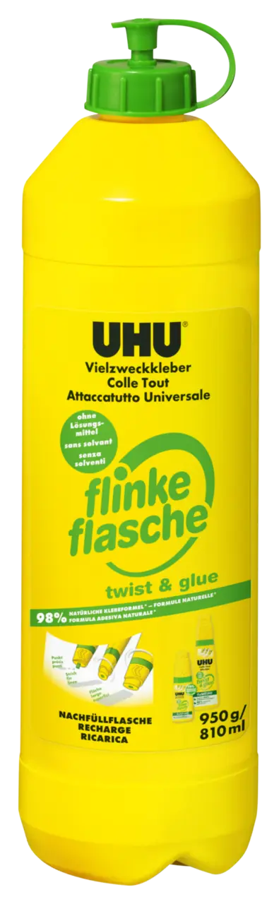 UHU Spray Adhesivo, Botella De 200ml Permanente, Transparente