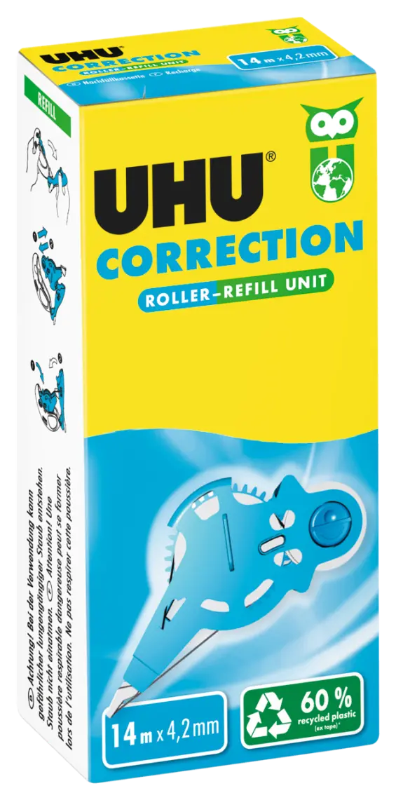 64687-Article-pack-shot-front-straight-en-465-UHU-1X6-L204-CORRECTIONROLLERREFILL
