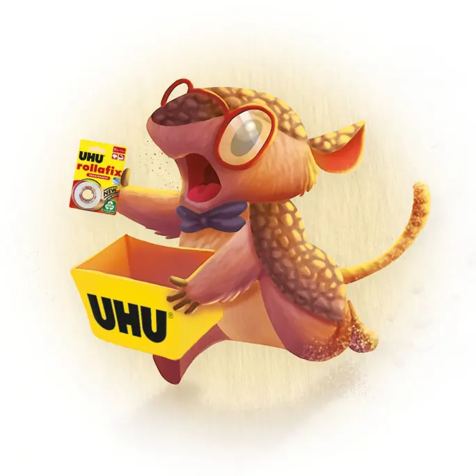 tatou-boite-UHU-fond-beige-rond-degrade